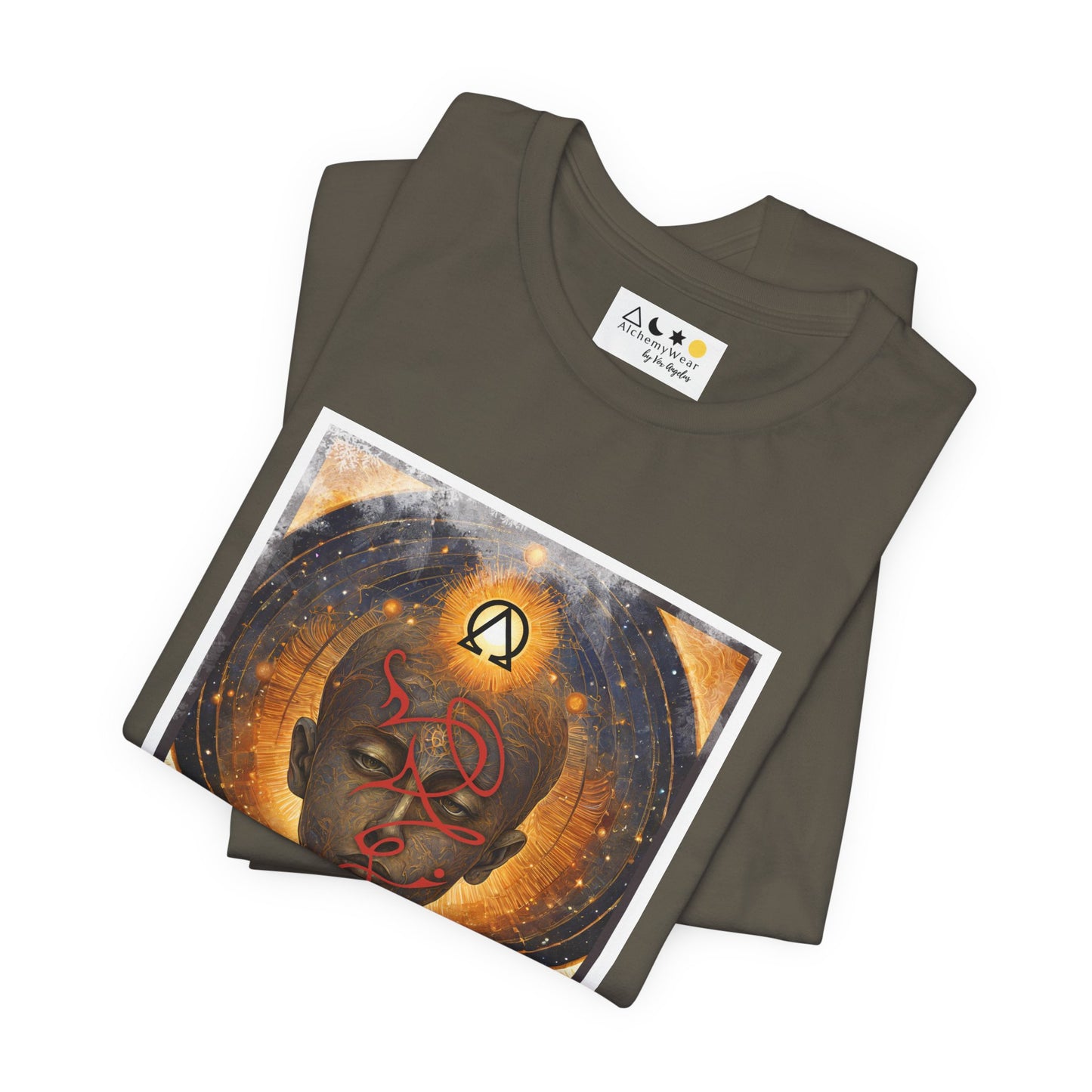 SOLAR CONSCIOUSNESS | Spiritually Activated Alchemy Wear Tee, Channeled Images, Metaphysical Mystical T-Shirt by Vox Angelus