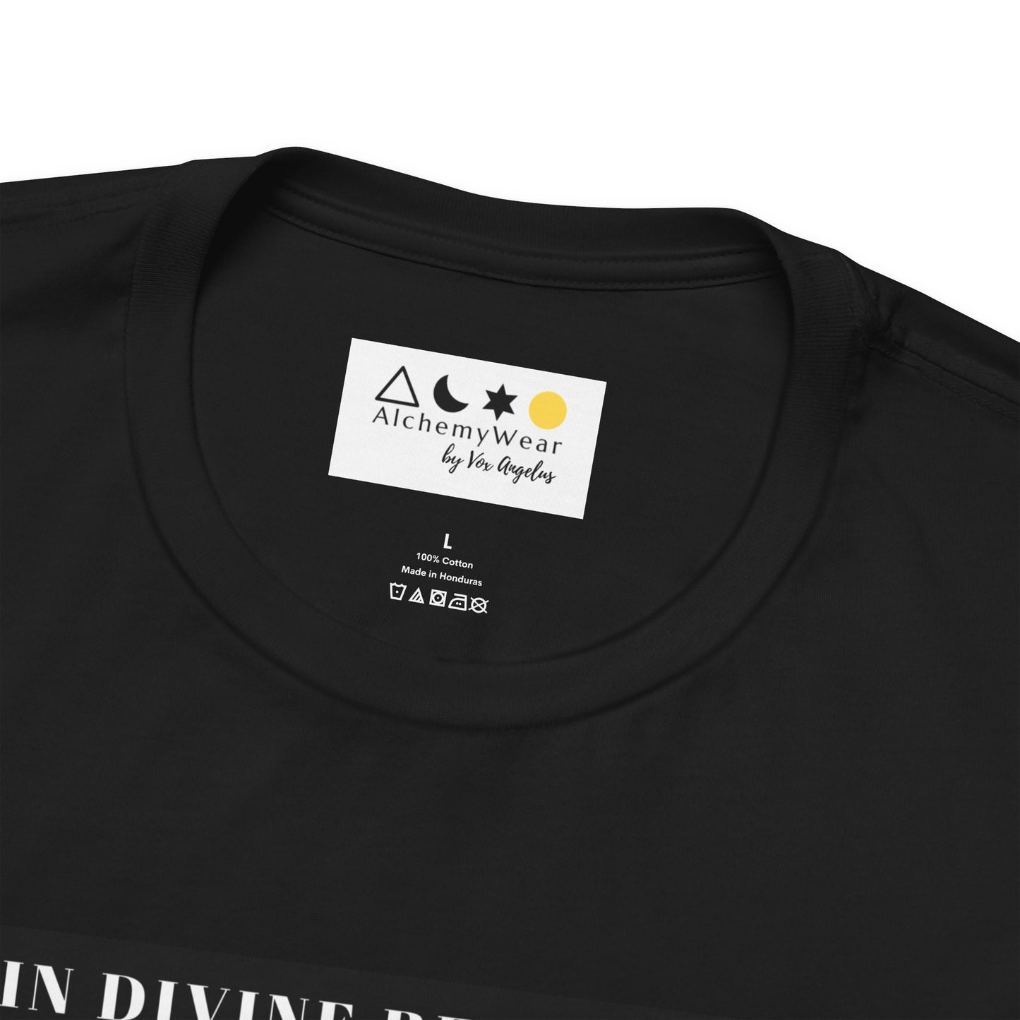 DIVINE RESONANCE | Spiritually Activated Alchemy Wear Tee by Artist, Vox Angelus, Channeled Images, Metaphysical T-Shirt, Mystical Apparel