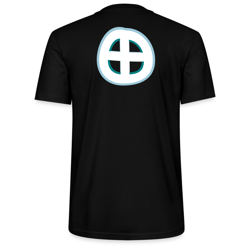 CREATION T-Shirt - "One Voice, One Heart, One Destiny" channeled by Artist & Musician, Vox Angelus Deus | CREATION Album Encoded Merch - black