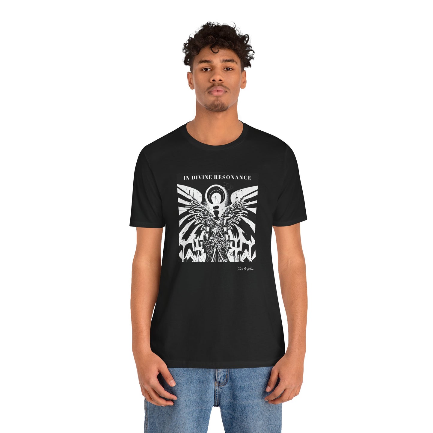 DIVINE RESONANCE | Spiritually Activated Alchemy Wear Tee by Artist, Vox Angelus, Channeled Images, Metaphysical T-Shirt, Mystical Apparel
